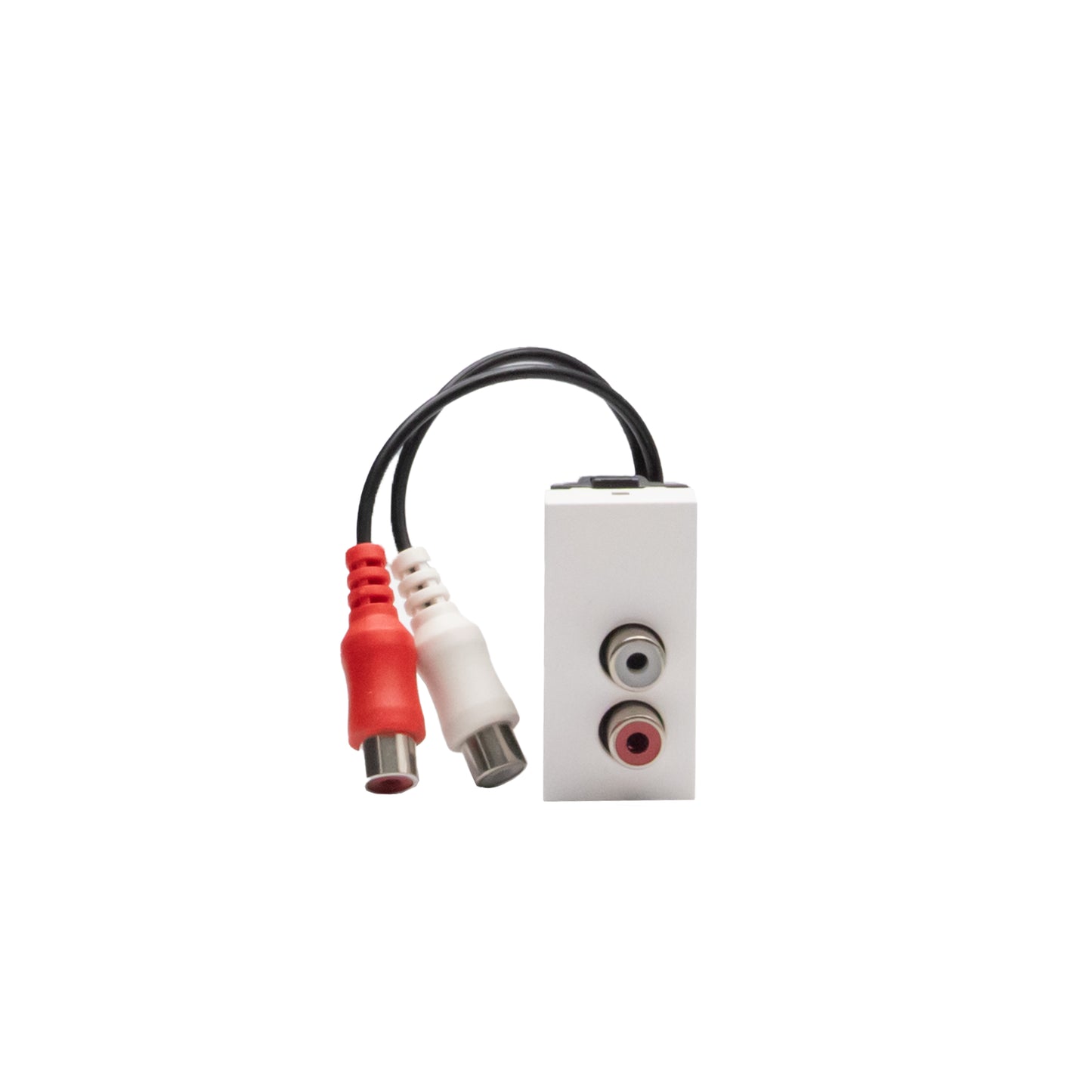 MATIX GO MODULO DOBLE RCA BLANCO  JW4269R