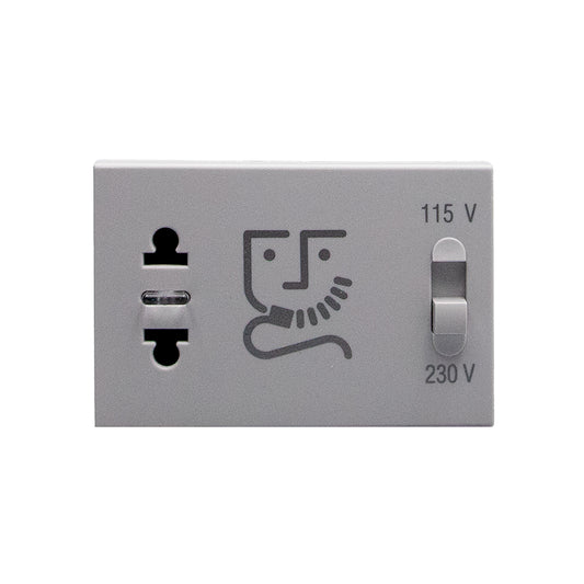 MATIX GO TOMA PARA AFEITAR 230V GRIS JG4177