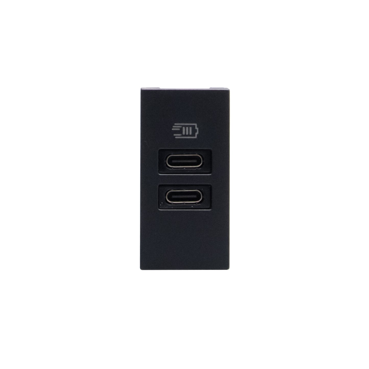 MATIX GO CARGADOR USB CC 1 MODULO NEGRO JB4191CC