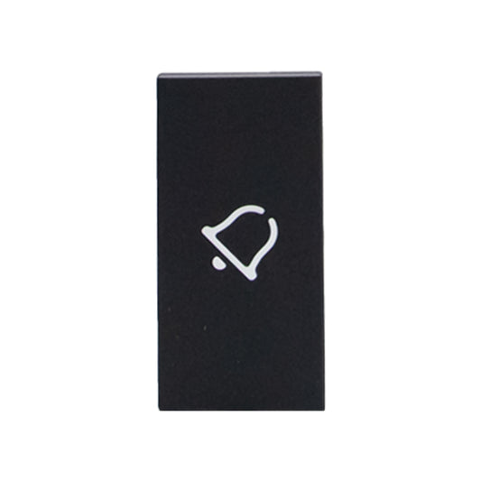 MATIX GO CUBREMODULO COMANDO LAMPARA 1 MODULO NEGRO JB4916A