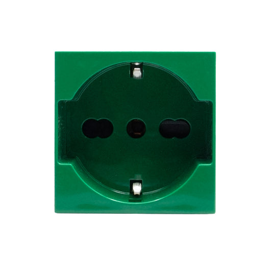 MATIX GO TOMA UNIV 2P+T10/16A SCHUKO VERDE J4140A16G
