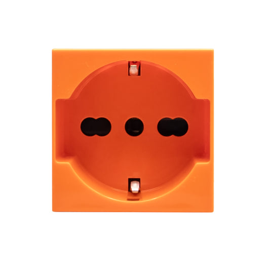 MATIX GO TOMA UNIV 2P+T10/16A SCHUKO NARANJO J4140A16O