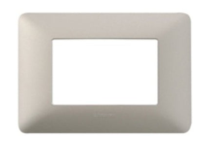 MATIX PLACA 4 MODULOS TITANIO CLARO AM4804TC