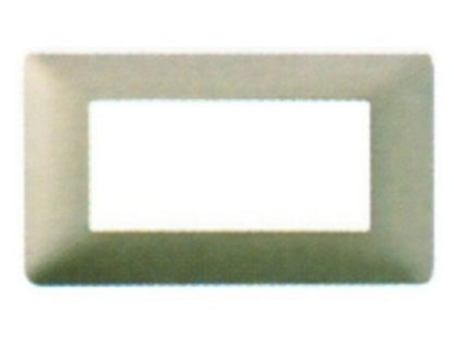 MATIX PLACA 4 MODULOS TITANIO CLARO AM4804TC