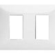 MATIX PLACA 2 MODULOS BLANCO AM503/2BN