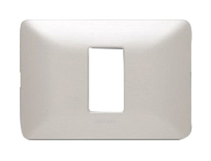 MATIX PLACA 1 MODULO ALUMINIO NATURAL AM503M1AL