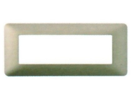 MATIX PLACA 6 MODULOS TITANIO CLARO AM4806TC