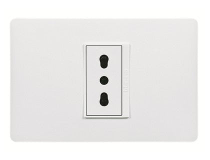 LUZICA ENCHUFE SIMPLE 2P+T 10/16A ARMADO BLANCO PU1180