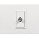 LUZICA ENCHUFE TV TIPO F ARMADO BLANCO PU1152