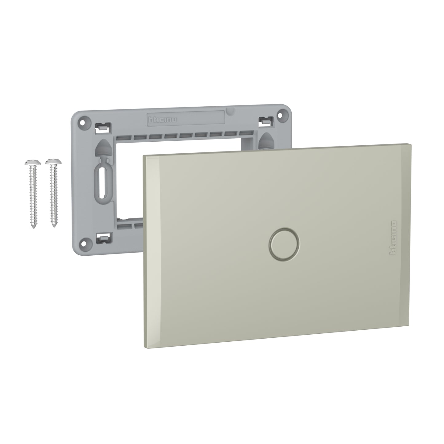 NOBILE PLACA 0 PUESTO CON SOPORTE COLOR TIERRA AF5S0TI