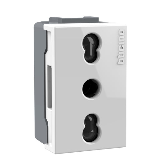 NOBILE MODULO ENCHUFE 10/16A COLOR BLANCO AF2180EB