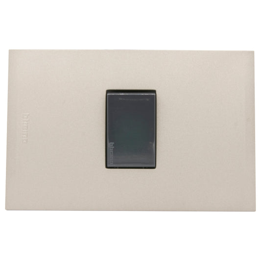 NOBILE INTERRUPTOR 9/12 ANTRACITA PLACA TIERRA AF2100EATI