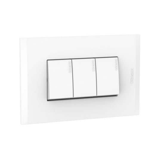 NOBILE INTERRUPTOR 9/32 BLANCO PLACA BLANCA AF2300EB