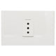 NOBILE ENCHUFE SIMPLE 10A BLANCO PLACA BLANCA AF2113E1B