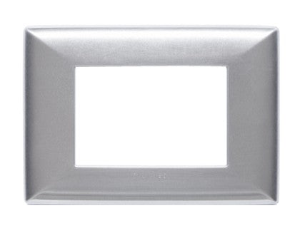 S22 PLACA 3 MODULOS ALUMINIO NATURAL 220320