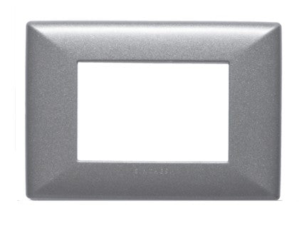 S22 TAPA 3 PUESTO ALUMINIO GRAFITO 220334