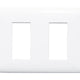 S22 PLACA 2 MODULOS BLANCO 220201