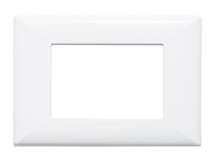 S22 PLACA 3 MODULOS BLANCO 220301