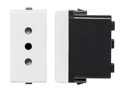 S22 MODULO ENCHUFE 2P+T 10A BLANCO 223001