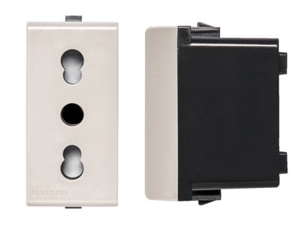 S22 MODULO ENCHUFE 2P+T 10/16A BEIGE 223102