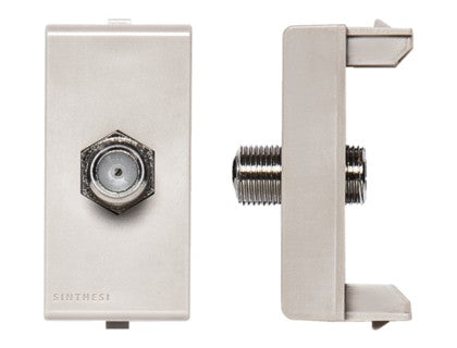 S22 MODULO ENCHUFE COAXIAL BEIGE 224202