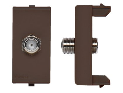 S22 MODULO ENCHUFE COAXIAL GREY 224203