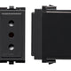 S17 MODULO ENCHUFE 2P+T 10A NOIR  173006