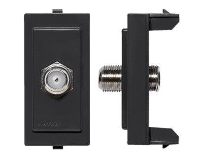 S17 MODULO ENCHUFE COAXIAL NOIR 174206