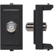S17 MODULO ENCHUFE COAXIAL NOIR 174206