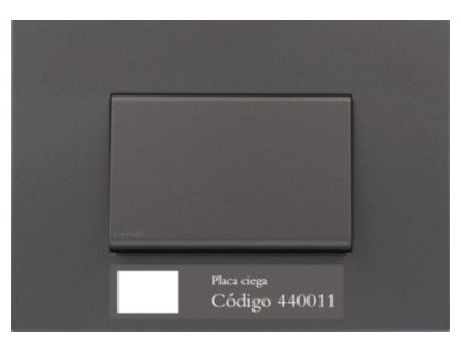 S44 PLACA CIEGA PIEDRA 440011