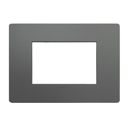 S33 PLACA 3 MODULOS GREY/MATE 330323