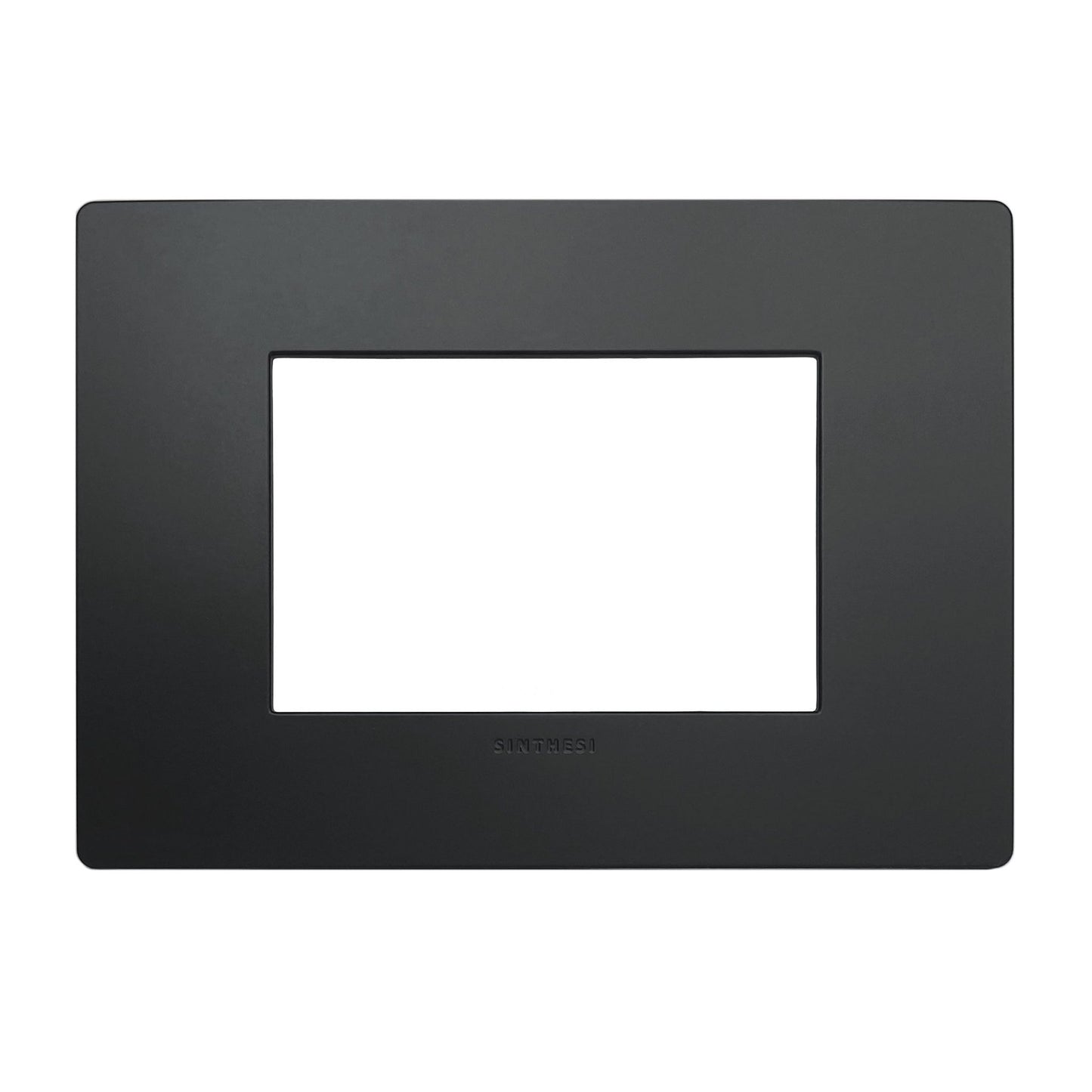 S33 PLACA 3 MODULOS NOIR/MATE 330326