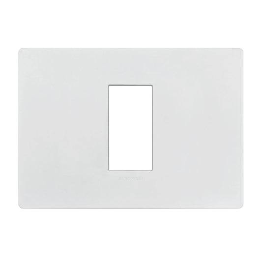 S33 PLACA 1 MODULO BLANCO/MATE 330121