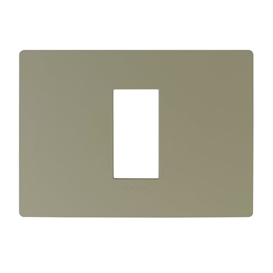 S33 PLACA 1 MODULO BEIGE/MATE 330122
