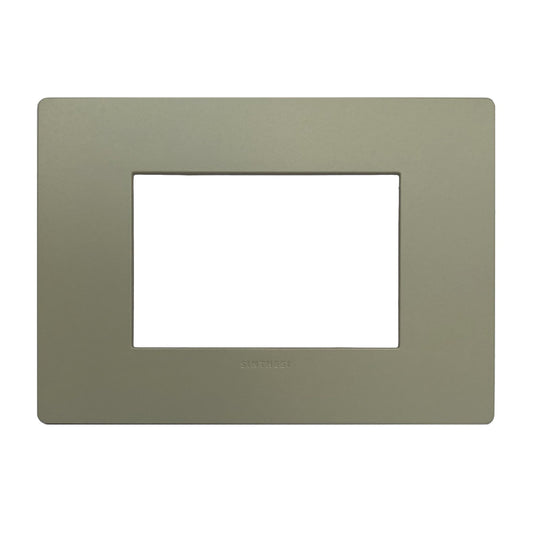 S33 PLACA 3 MODULOS BEIGE/MATE 330322