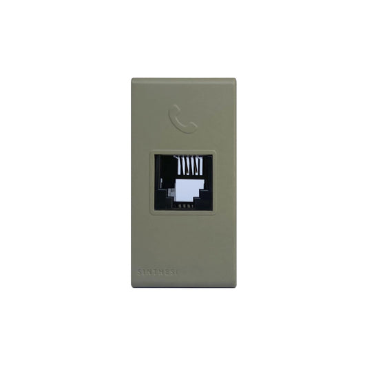 S33 MODULO ENCHUFE RJ-11 BEIGE/MATE 334022