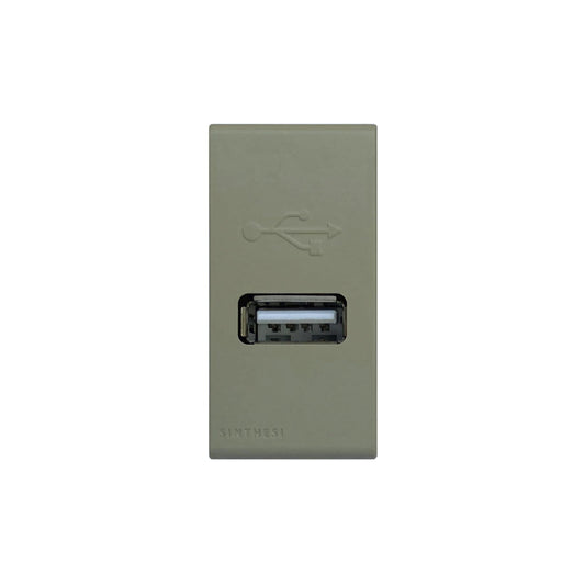 S33 MODULO CARGADOR USB 1A BEIGE/MATE 334722