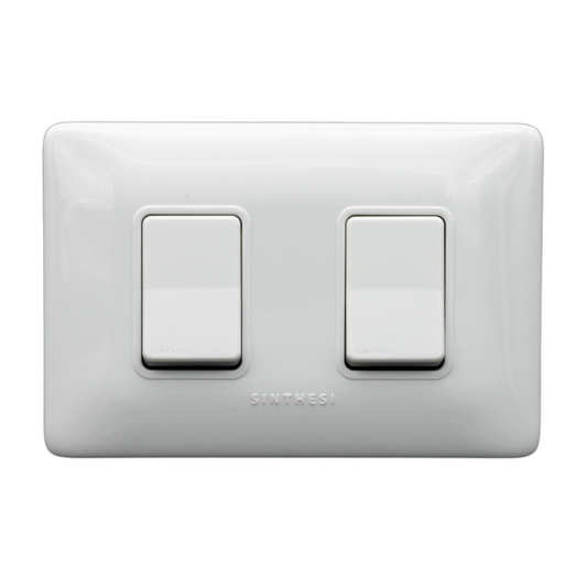 S12 MODULO INTERRUPTOR 9/24 DOBLE ARMADO BLANCO 1293701