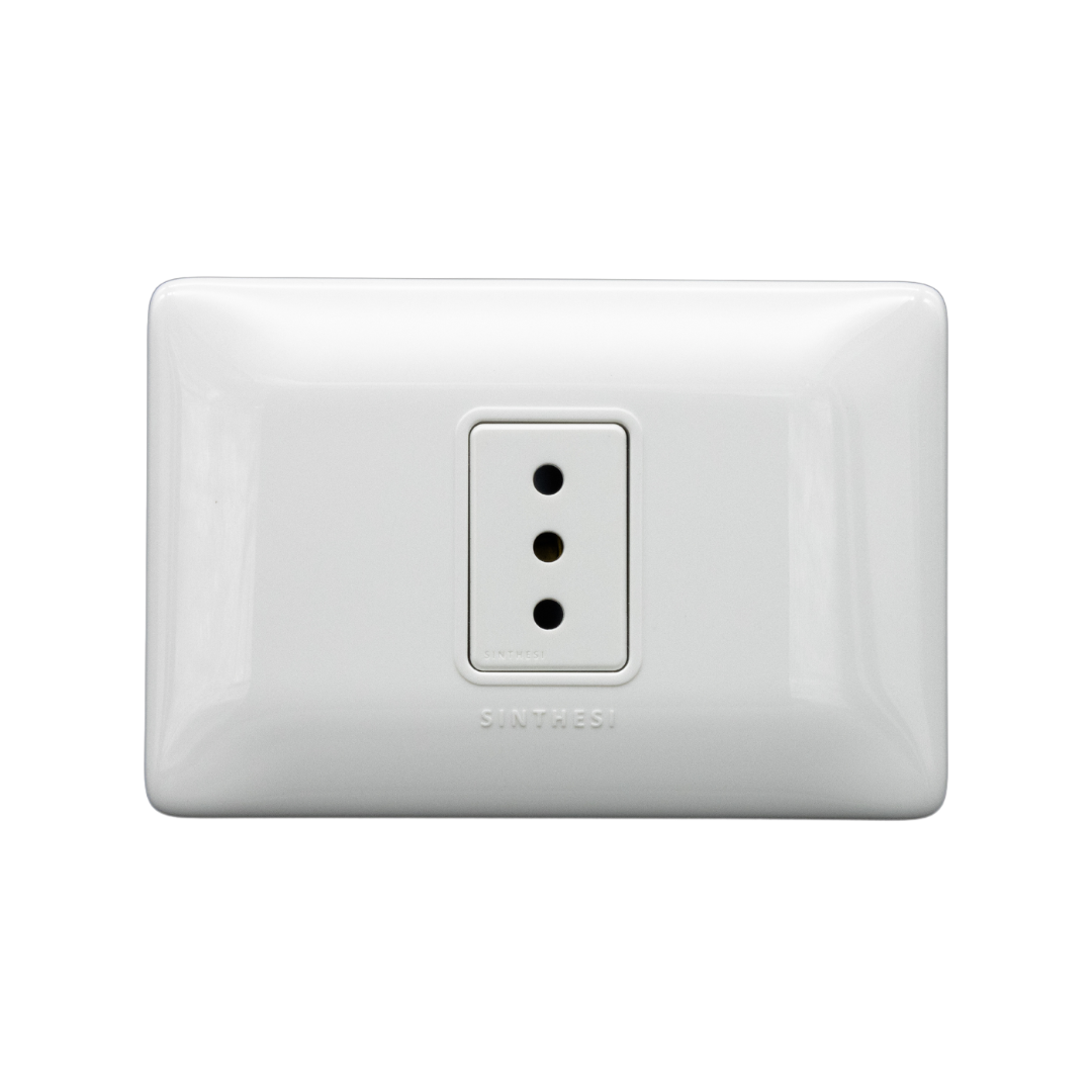 S12 MODULO ENCHUFE 10A SIMPLE ARMADO BLANCO 1295101