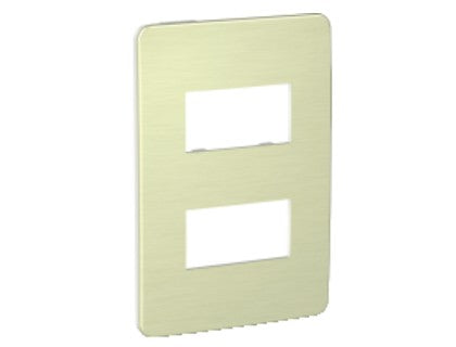 ORION PLACA 2 MODULOS AURORA GOLD/BLANCO S733121645