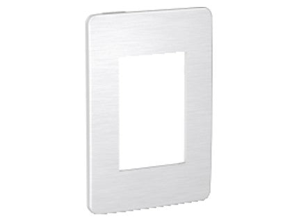 ORION PLACA 3 MODULOS ALUMINIO/COSMO GREY S733103705
