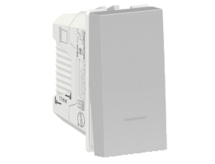 ORION INTERRUPTOR PULSADOR 10A 1 MODULO ALUMINIO S70110674