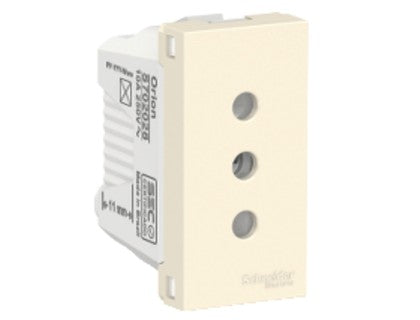 ORION ENCHUFE 2P+T 10A 1 MODULO MARFIL S70202884