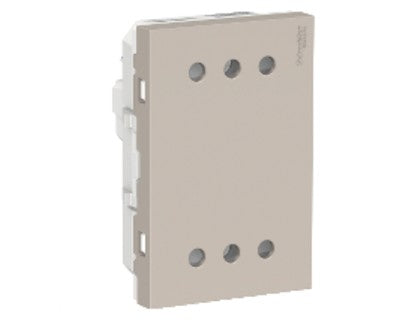 ORION ENCHUFE  DUP.2P+T10A 3 MODULOS  BEIG  S70325864