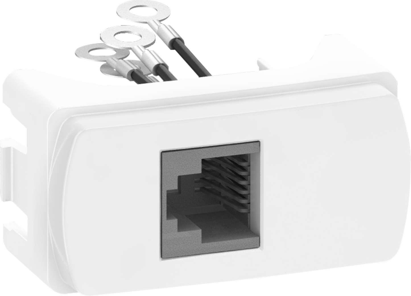 MILUZ MODULO ENCHUFE RJ-11 BLANCO S3B74800