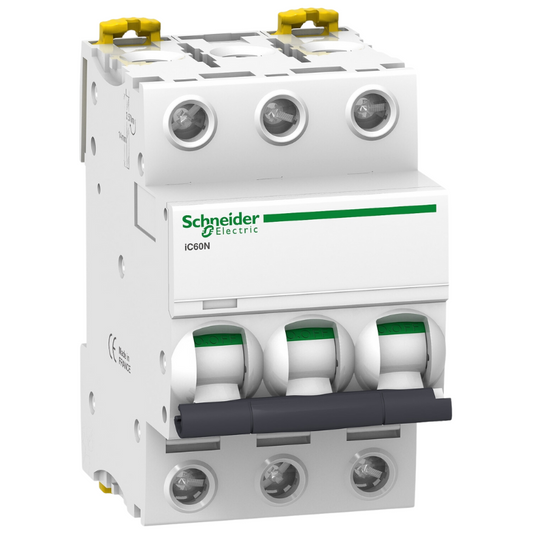 ACTI 9 INTERRUPTOR TERMOMAGNETICO 3X32A CURVA C 10KA A9F77332