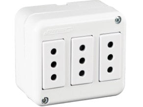 MEC ENCH.SPTO.TRIPLE 2P+T 10A 0200TA0543