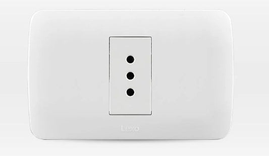 LEXO ENCHUFE 10A   ARMADO BLANCO 5380107E