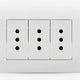 LEXO ENCHUFE 10A TRIPLE  ARM.BLANCO 5380109E
