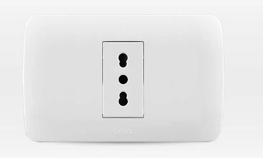 LEXO ENCHUFE 16A   ARMADO BLANCO 5380110E
